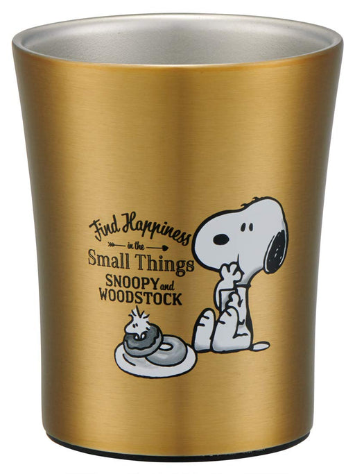 Skater Snoopy 21 Peanuts Stainless Steel Tumbler 250ml capacity - STB2N-A- Japan Figure Store - #1 Bring To You The Best Japanese Goods