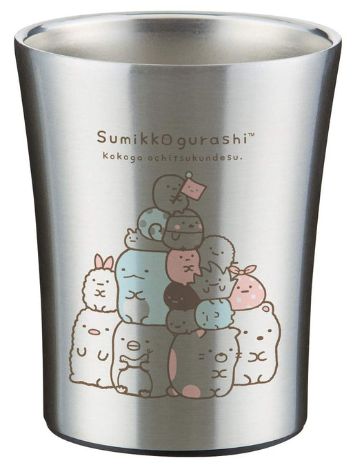 Skater Sumikko Gurashi 250ml Stainless Steel Tumbler - Skater STB2N- Japan Figure Store - #1 Bring To You The Best Japanese Goods