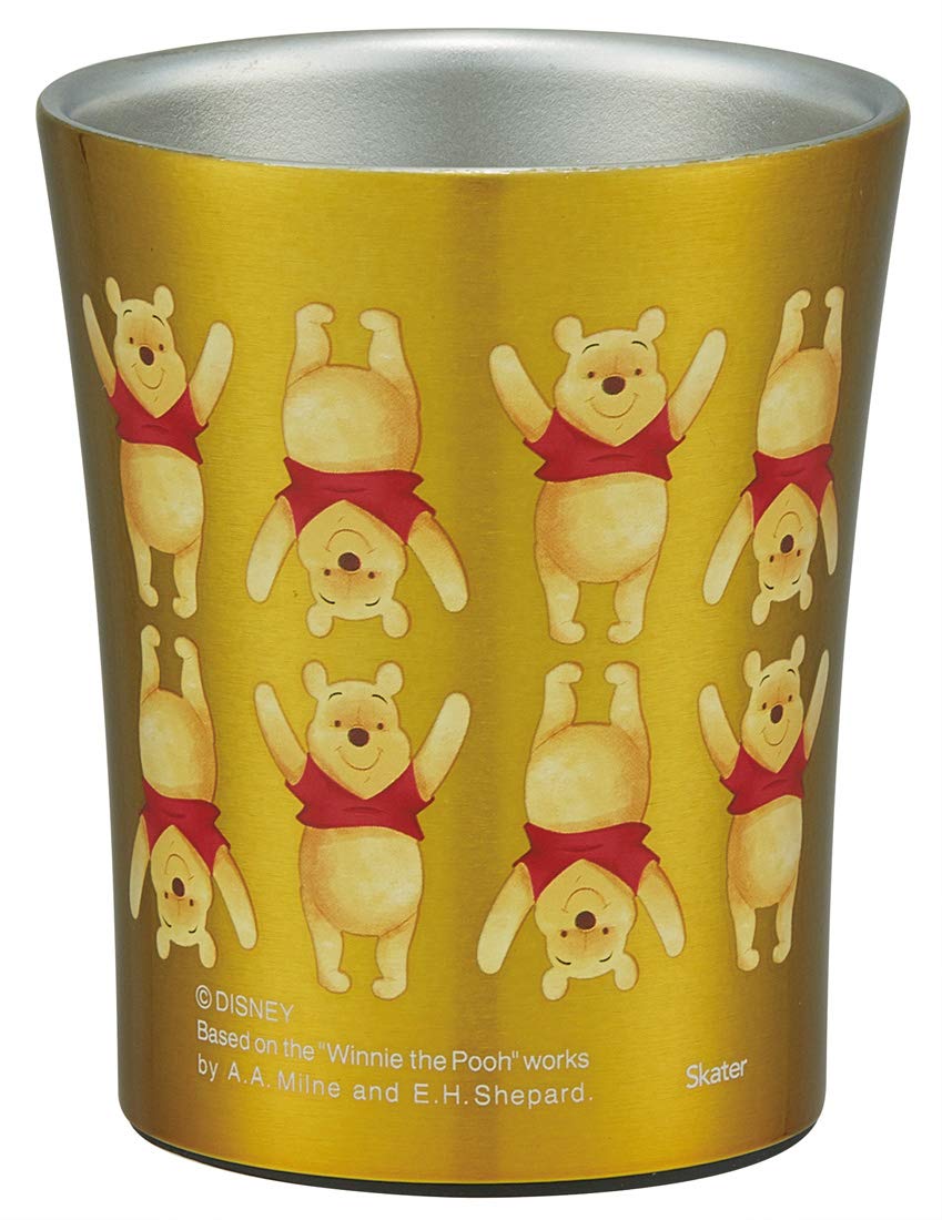 Skater Winnie The Pooh Disney Stainless Steel Tumbler 250Ml - STB2N Model- Japan Figure Store - #1 Bring To You The Best Japanese Goods
