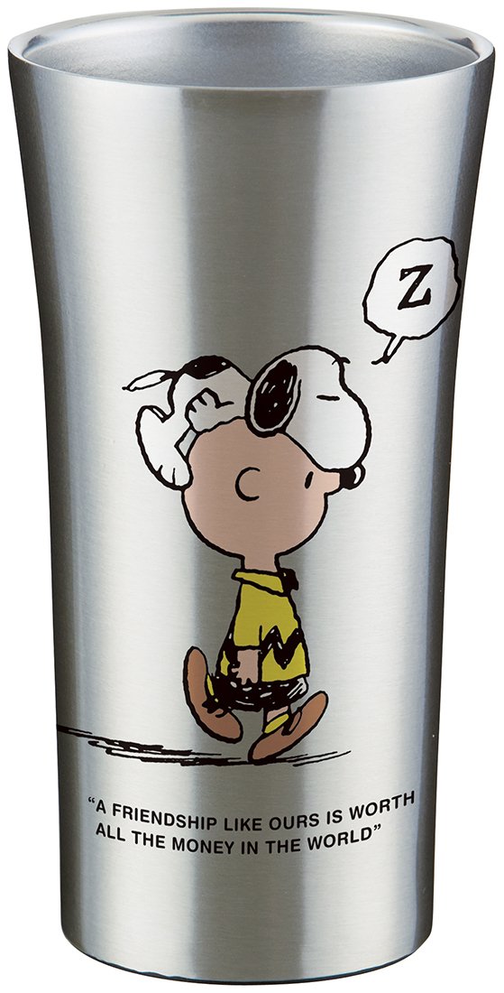Skater 300ml Stainless Steel Tumbler - Snoopy Peanuts Design- Japan Figure Store - #1 Bring To You The Best Japanese Goods