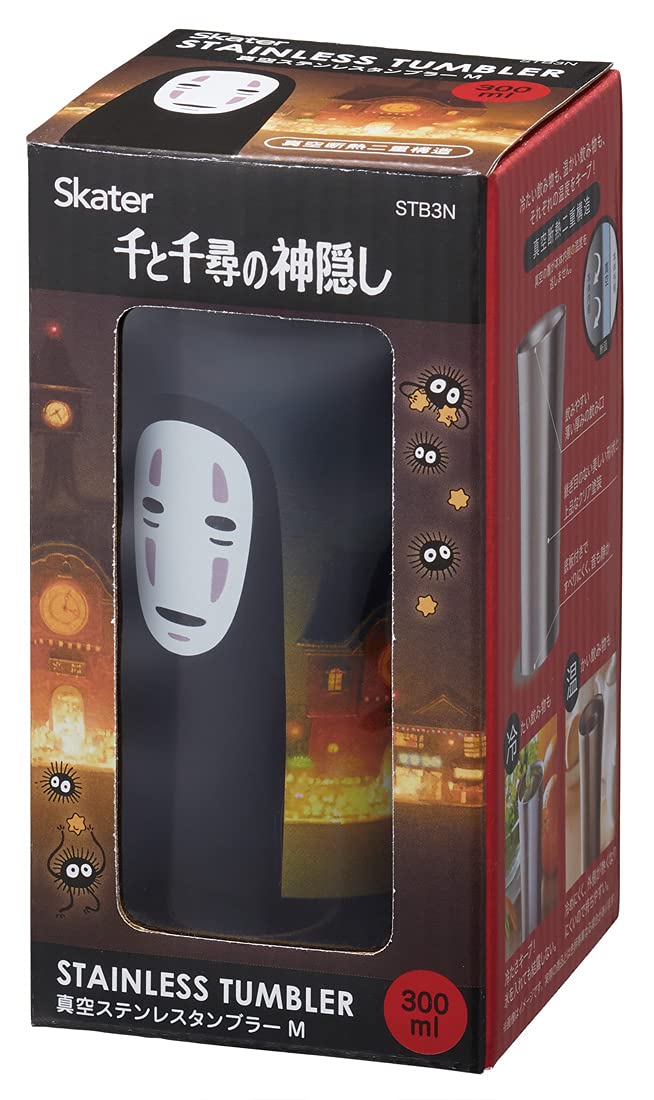 Skater Spirited Away Ghibli Stainless Steel 300ml Tumbler - Skater STB3N- Japan Figure Store - #1 Bring To You The Best Japanese Goods