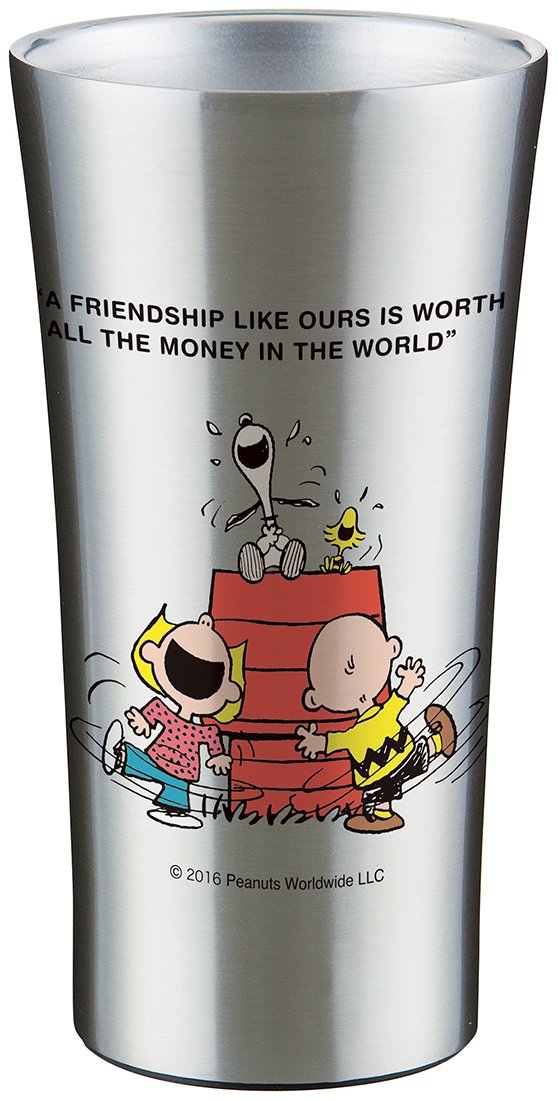 Skater 400ml Stainless Steel Tumbler with Snoopy Peanuts Design - STB4N- Japan Figure Store - #1 Bring To You The Best Japanese Goods