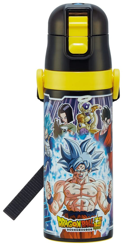 Skater 470ml Stainless Steel Sports Water Bottle for Kids - Dragon Ball Super 22 Lightweight- Japan Figure Store - #1 Bring To You The Best Japanese Goods