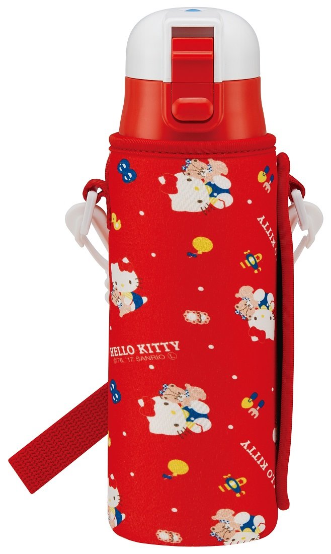 Skater Hello Kitty Stainless Steel Water Bottle for Kids 470ml Lightweight & Cute- Japan Figure Store - #1 Bring To You The Best Japanese Goods