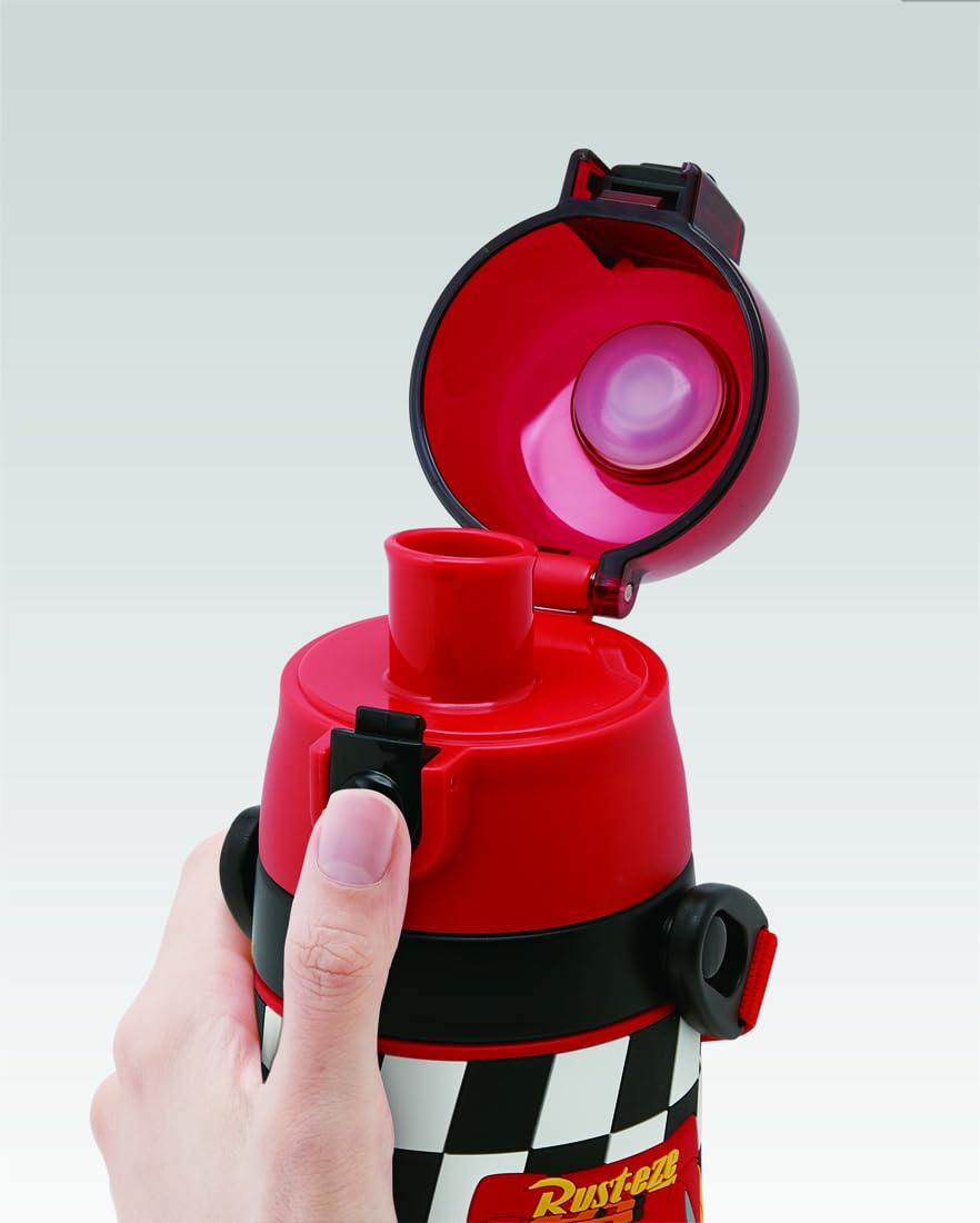 Skater Disney Cars 3D Printed 480ML Stainless Steel Kids Water Bottle - Lightweight Keeps Drinks Cold SDPV5- Japan Figure Store - #1 Bring To You The Best Japanese Goods