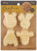 Skater Disney Winnie The Pooh 4-Piece Stamp Cookie Cutter Set CSM1-A- Japan Figure Store - #1 Bring To You The Best Japanese Goods