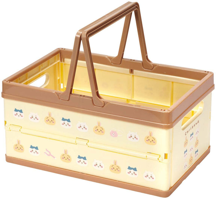 Skater Chiikawa Folding Storage Box Case Basket 38x25x19.5 cm BWOT13-A- Japan Figure Store - #1 Bring To You The Best Japanese Goods