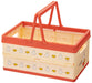 Skater 38x25x19.5cm Miffy Cursive Logo Folding Storage Box Basket BWOT13-A- Japan Figure Store - #1 Bring To You The Best Japanese Goods