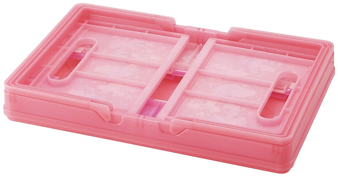 Skater Princess Folding Storage Box Basket 38X25X19.5 cm - Ideal Space Saver BWOT13-A- Japan Figure Store - #1 Bring To You The Best Japanese Goods