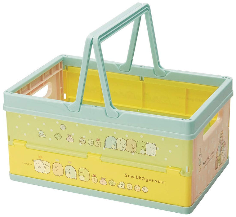 Skater Sumikko Gurashi Folding Storage Box 38x25x19.5cm - BWOT13 Basket Case- Japan Figure Store - #1 Bring To You The Best Japanese Goods