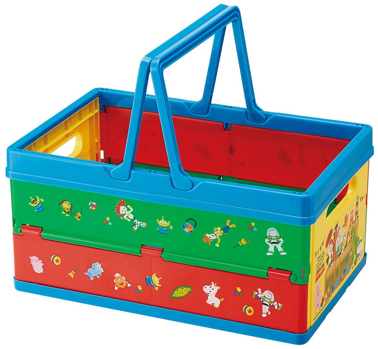 Skater Toy Story Folding Storage Box 38x25x19.5cm Case Basket - BWOT13-A- Japan Figure Store - #1 Bring To You The Best Japanese Goods