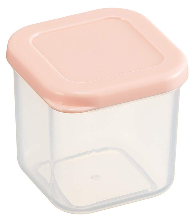 Skater 100ml Pink Sealable Storage Containers - 4 Small Square Microwave Safe CCBC4- Japan Figure Store - #1 Bring To You The Best Japanese Goods