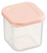 Skater 100ml Pink Sealable Storage Containers - 4 Small Square Microwave Safe CCBC4- Japan Figure Store - #1 Bring To You The Best Japanese Goods