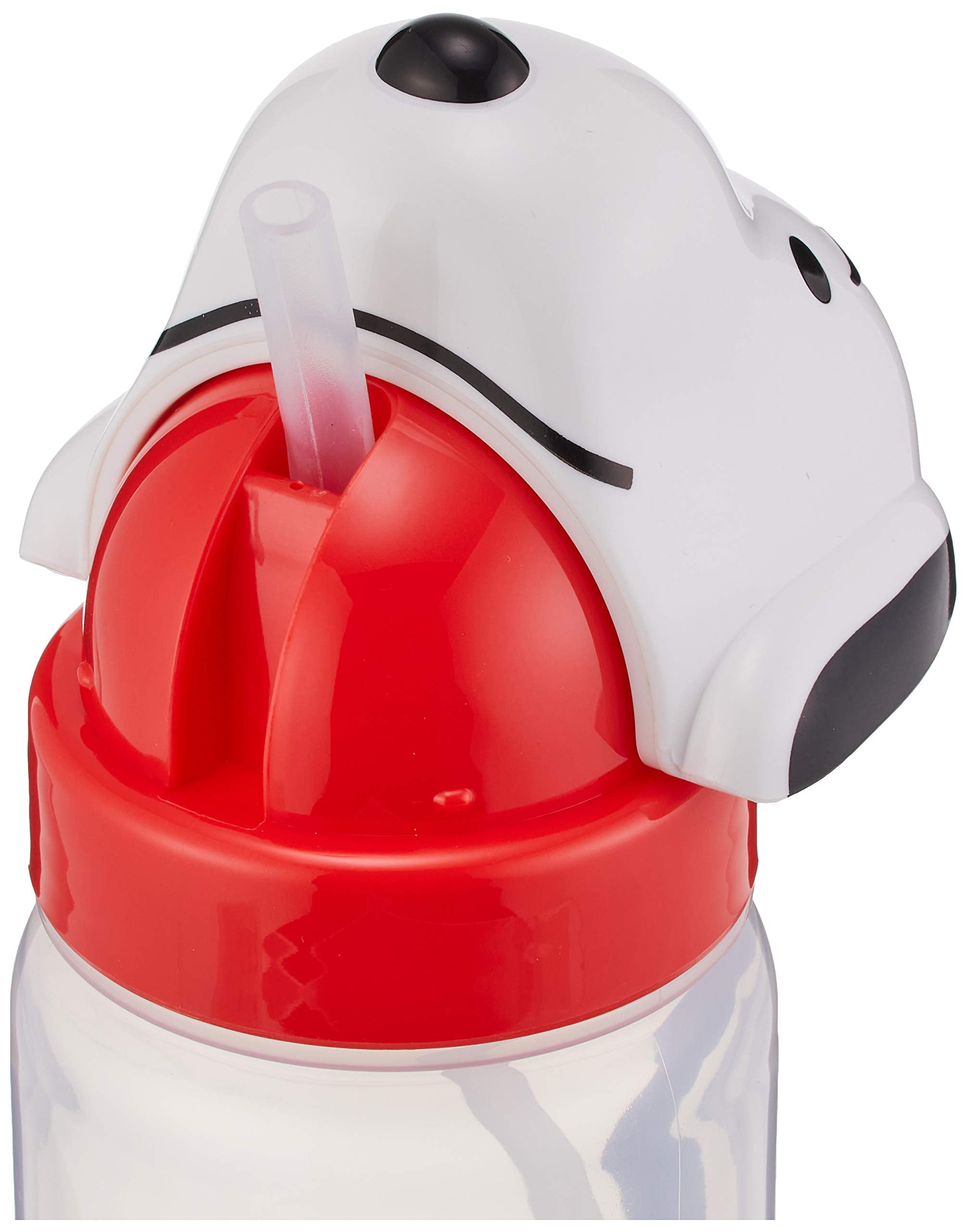 Skater Snoopy 350Ml Die Cut Straw Water Bottle- Japan Figure Store - #1 Bring To You The Best Japanese Goods