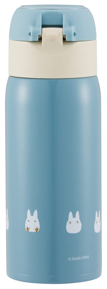 Skater My Neighbor Totoro Studio Ghibli 480ml Stainless Steel Cold-Keeping Straw Mug Bottle- Japan Figure Store - #1 Bring To You The Best Japanese Goods