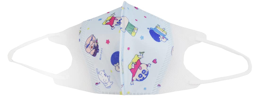 Skater Kids 3D Mask - 10 Pack Three-Ply Nonwoven Crayon Shin-Chan Design- Japan Figure Store - #1 Bring To You The Best Japanese Goods
