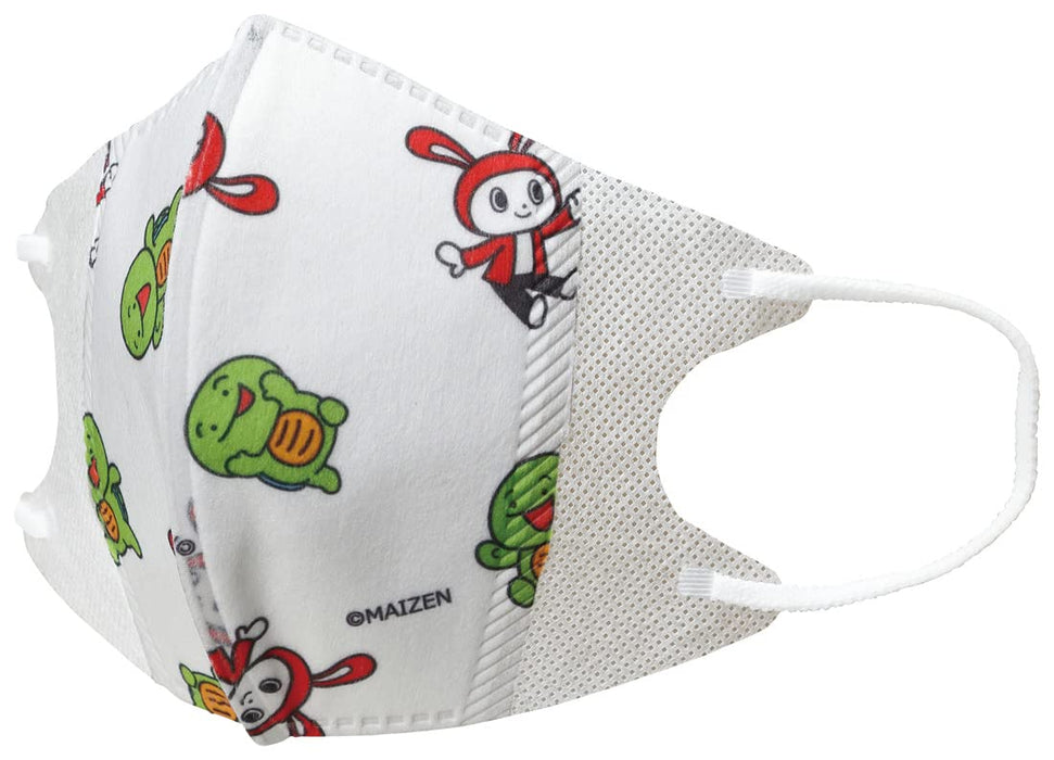 Skater 3D Nonwoven Mask for Children Maizen Sisters 7 Pieces - Msks3N-A- Japan Figure Store - #1 Bring To You The Best Japanese Goods