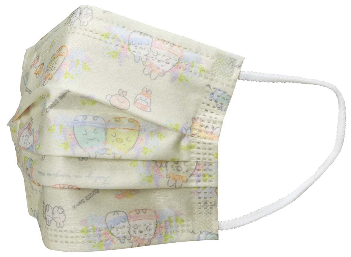 Skater Sumikko Gurashi Rabbit Garden Children's Mask 3-Ply Nonwoven 25 Pieces- Japan Figure Store - #1 Bring To You The Best Japanese Goods