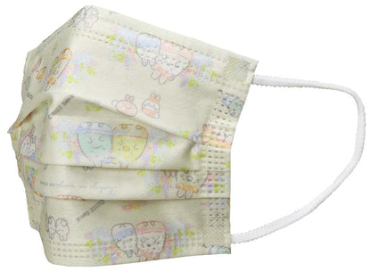 Skater Sumikko Gurashi Rabbit Garden Children's Mask 3-Ply Nonwoven 25 Pieces- Japan Figure Store - #1 Bring To You The Best Japanese Goods