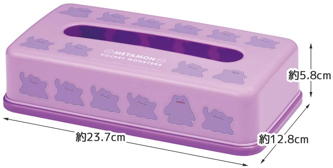 Skater Pokemon Metamon Tissue Paper Stocker for Soft Packs 23 Tsst0-A- Japan Figure Store - #1 Bring To You The Best Japanese Goods