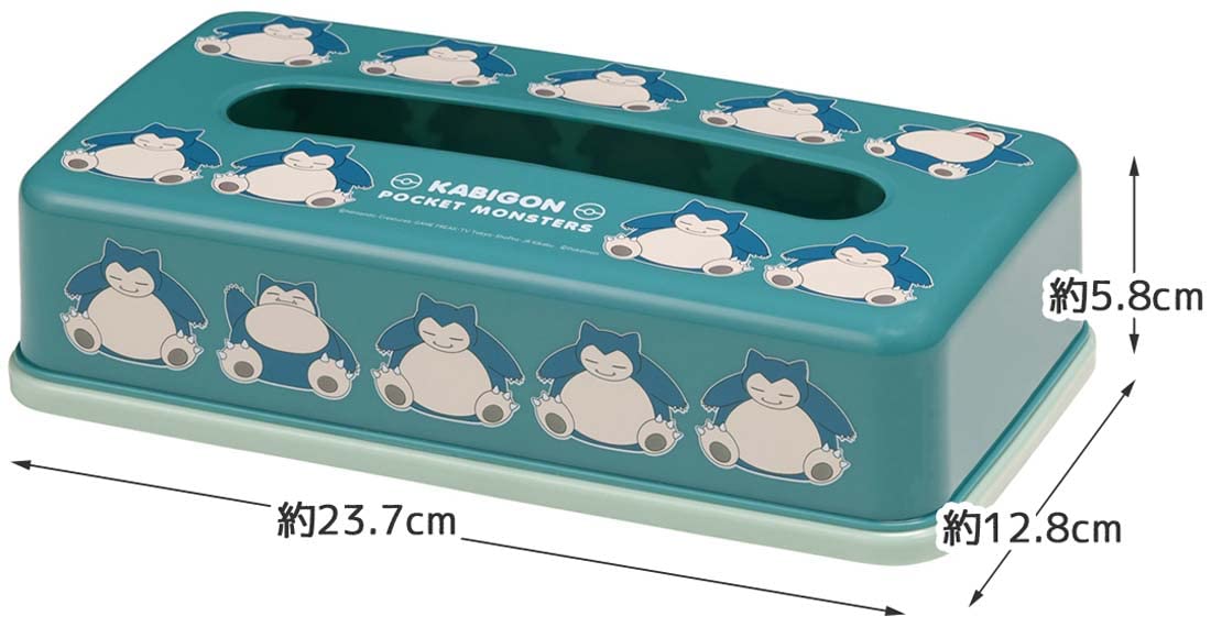 Skater Pokemon Snorlax 23 Tsst0-A Tissue Paper Stocker for Soft Packs- Japan Figure Store - #1 Bring To You The Best Japanese Goods