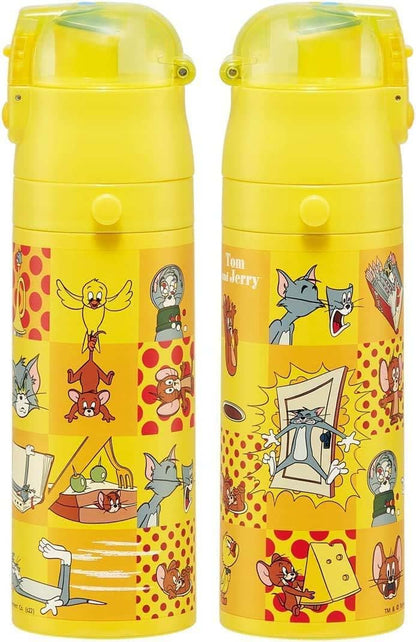 Skater 470ml Stainless Steel Children's Sports Bottle - Tom and Jerry Edition- Japan Figure Store - #1 Bring To You The Best Japanese Goods