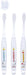 Skater Snoopy Soft Toothbrush for Kids Ages 6-12 3-Pack Clear 15.5 cm Size- Japan Figure Store - #1 Bring To You The Best Japanese Goods