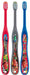 Skater Baby Toothbrush Set for 0-3 Years Normal Bristle Hardness Cars Design 3-Pack- Japan Figure Store - #1 Bring To You The Best Japanese Goods