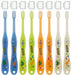 Skater Soft Baby Toothbrush Set Dinosaur-Themed for 0-3 Years – 8 Pieces 15cm- Japan Figure Store - #1 Bring To You The Best Japanese Goods