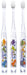 Skater Baby Toothbrush Set 0-3 Years Soft Clear 3-Pack with Dinosaur Picture Book- Japan Figure Store - #1 Bring To You The Best Japanese Goods