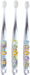 Skater Soft Baby Toothbrush Set Clear for 0-3 Years Old 3-Pack Tbcr4T-A- Japan Figure Store - #1 Bring To You The Best Japanese Goods