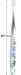 Skater Soft Baby Toothbrush Set 0-3 Years Clear 3-Pack Inai Inai Baa Tbcr4T-A- Japan Figure Store - #1 Bring To You The Best Japanese Goods
