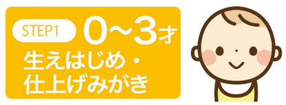 Skater Soft Baby Toothbrush Set 0-3 Years Clear 3-Pack Inai Inai Baa Tbcr4T-A- Japan Figure Store - #1 Bring To You The Best Japanese Goods