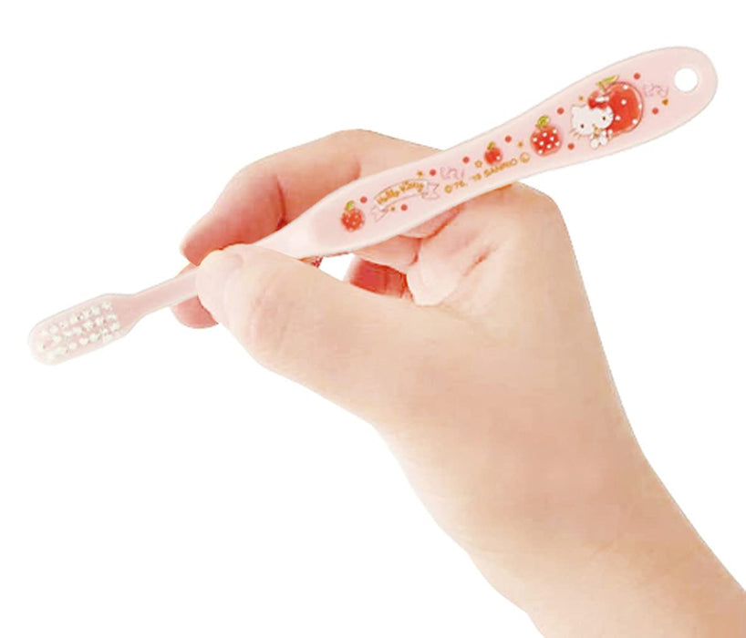 Skater Hello Kitty Happiness Toothbrush Normal Bristle 6-12 Years 15.5cm TB6S- Japan Figure Store - #1 Bring To You The Best Japanese Goods
