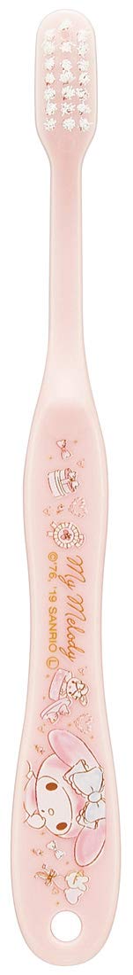 Skater My Melody Flower Wreath Toothbrush Normal Bristle 15.5cm for Children (6-12 Years)- Japan Figure Store - #1 Bring To You The Best Japanese Goods