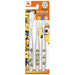 Skater Soft Clear Toothbrush Set for Kids 6-12 Years Minion Theme 3 Pieces- Japan Figure Store - #1 Bring To You The Best Japanese Goods