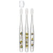 Skater Soft Clear Toothbrush Set for Kids 6-12 Years Minion Theme 3 Pieces- Japan Figure Store - #1 Bring To You The Best Japanese Goods