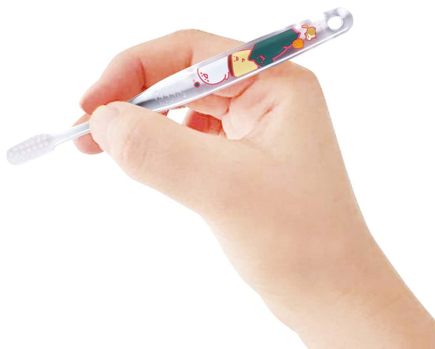 Skater Soft Toothbrush for Kids 6-12 Years Clear 15.5cm 3-Pack with Stationery Tbcr6T-A- Japan Figure Store - #1 Bring To You The Best Japanese Goods
