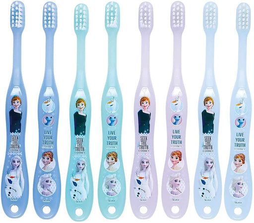 Skater Disney Frozen 2 Soft Toothbrush Set 14cm 8 Pieces for 3-5 Years Old- Japan Figure Store - #1 Bring To You The Best Japanese Goods