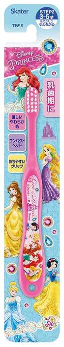 Skater Disney Princess Soft Toothbrush for Preschoolers 3-5 Years Old 14cm- Japan Figure Store - #1 Bring To You The Best Japanese Goods