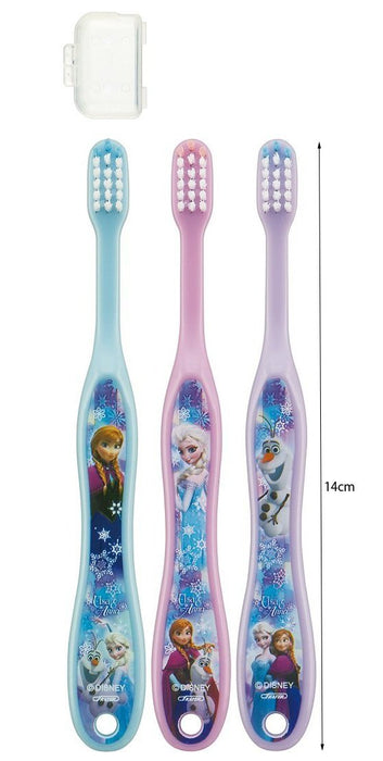 Skater Preschooler Toothbrush Set Normal Bristle Hardness Ages 3-5 Pack of 3- Japan Figure Store - #1 Bring To You The Best Japanese Goods