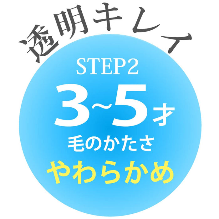 Skater Kirameki Powers Soft Toothbrush for Preschoolers Age 3-5 Clear 3 Pack Tbcr5T-A- Japan Figure Store - #1 Bring To You The Best Japanese Goods