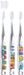 Skater Paw Patrol Soft Clear Toothbrush Set for Preschoolers Age 3-5 3 Pieces- Japan Figure Store - #1 Bring To You The Best Japanese Goods