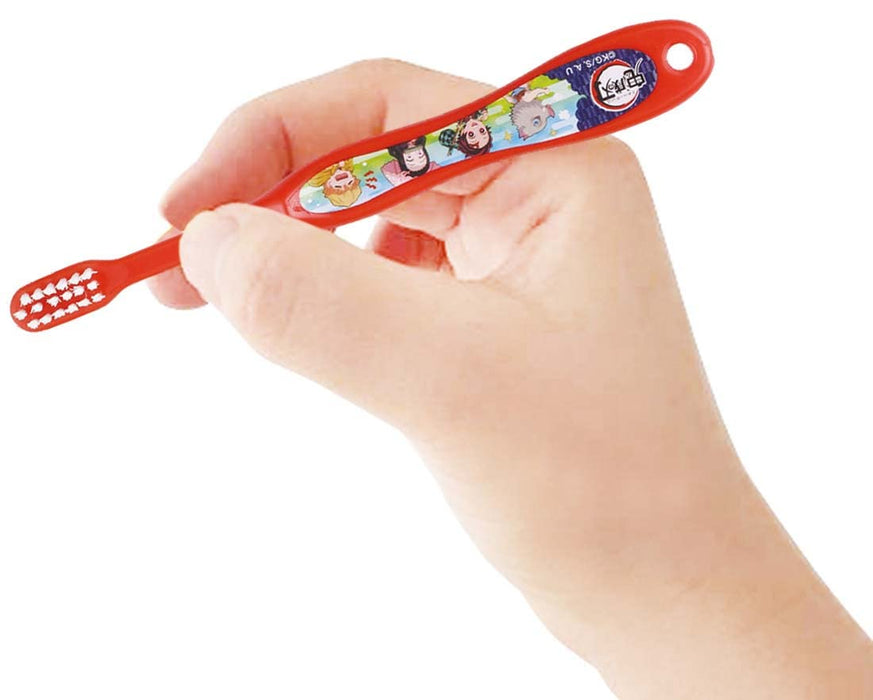 Skater Demon Slayer Soft Toothbrush for Preschoolers Ages 3-5 14cm TB5S-A- Japan Figure Store - #1 Bring To You The Best Japanese Goods