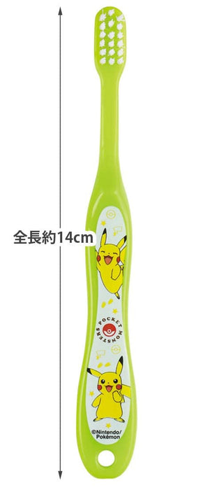 Skater Pokemon Soft Toothbrush for Preschoolers Ages 3-5 14cm - tb5s-a- Japan Figure Store - #1 Bring To You The Best Japanese Goods