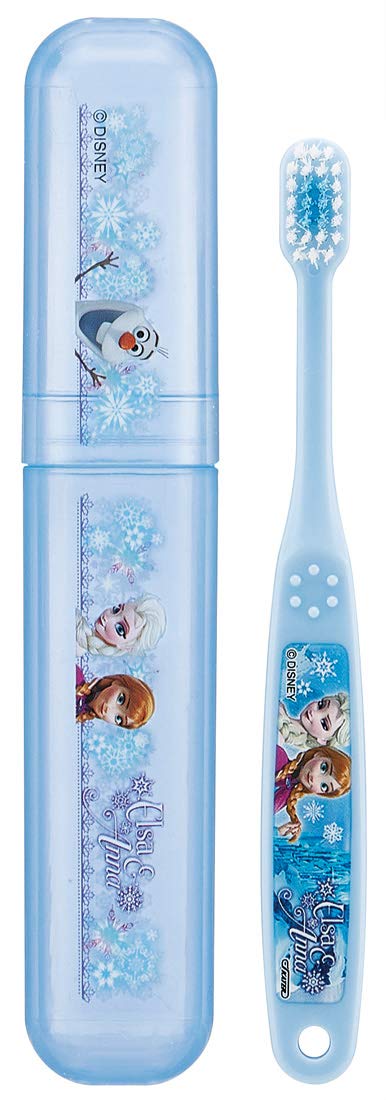 Skater Frozen Themed 14.5cm Toothbrush Set for Kindergarteners TBC3-0S- Japan Figure Store - #1 Bring To You The Best Japanese Goods