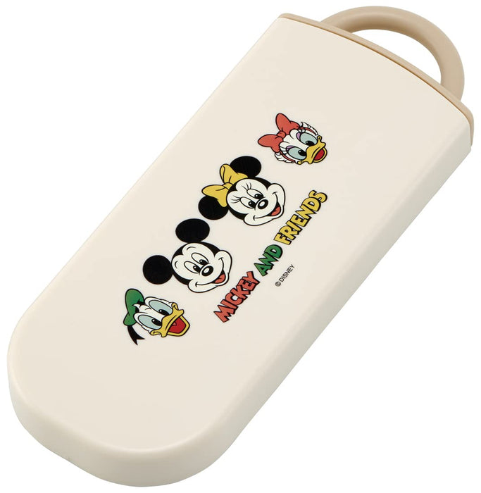 Skater Trio Set - Antibacterial Kids Cookware Disney Mickey Mouse & Friends Made in Japan- Japan Figure Store - #1 Bring To You The Best Japanese Goods