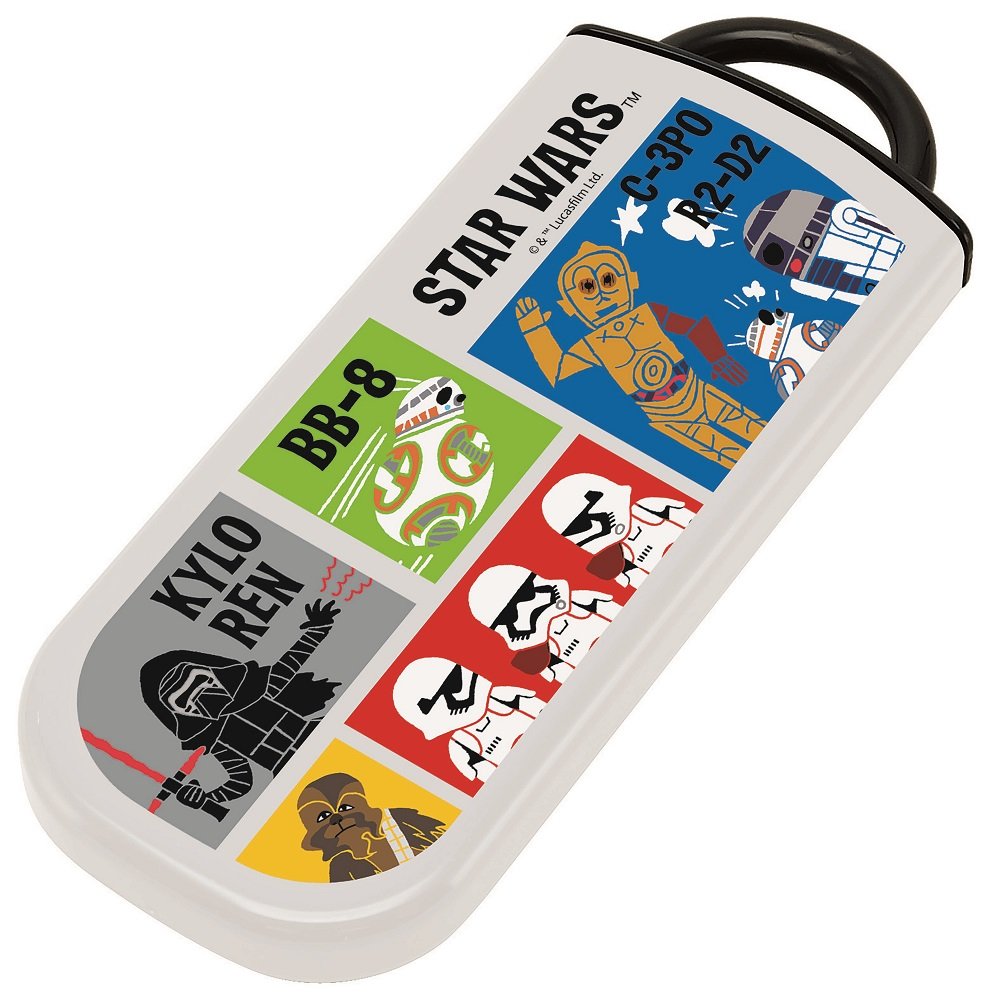 Skater Star Wars The Force Awakens Trio Set - Sliding Chopsticks Spoon and Fork- Japan Figure Store - #1 Bring To You The Best Japanese Goods