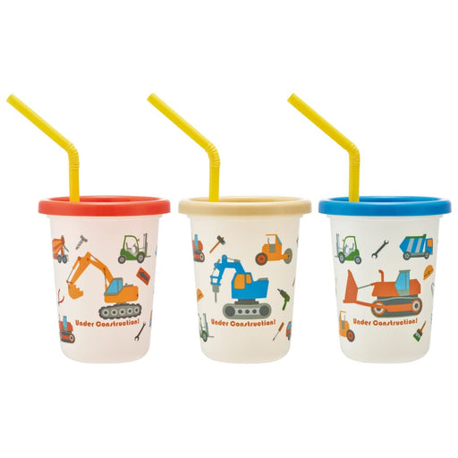 Skater 230Ml Tumbler With Straw 3 Pieces Car Design Made in Japan- Japan Figure Store - #1 Bring To You The Best Japanese Goods