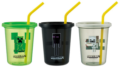 Skater Minecraft 320ml Tumbler with Straw - Sih3St-A Made in Japan- Japan Figure Store - #1 Bring To You The Best Japanese Goods